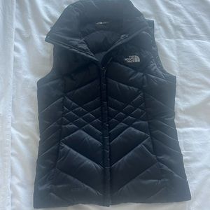 NorthFace Black Puffer Vest